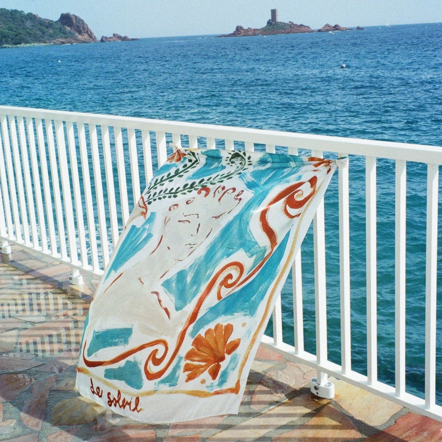 Stevie Michaels x LAND 'Le Soleil' Sarong