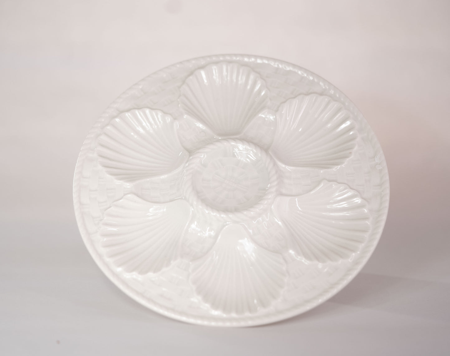 French Oyster Plate - Vintage