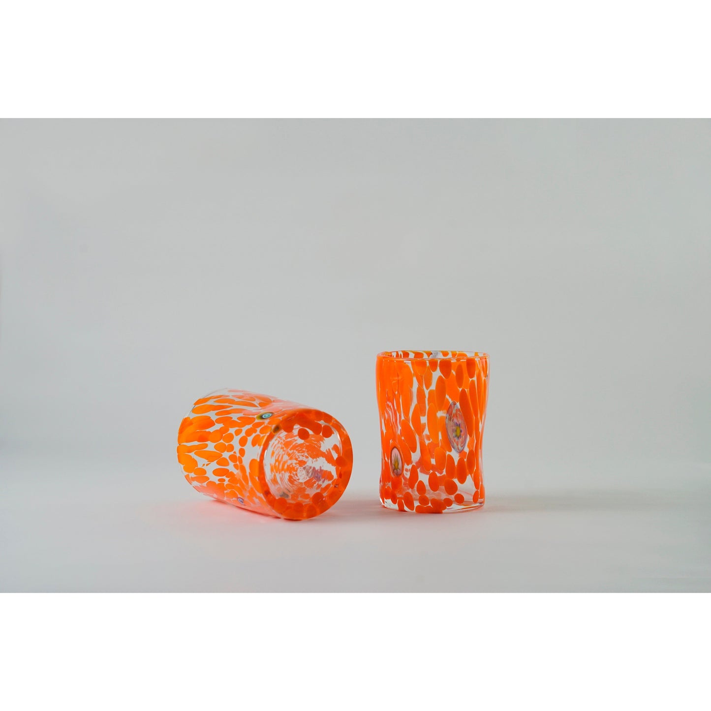 Murano Tumblers - Arancio