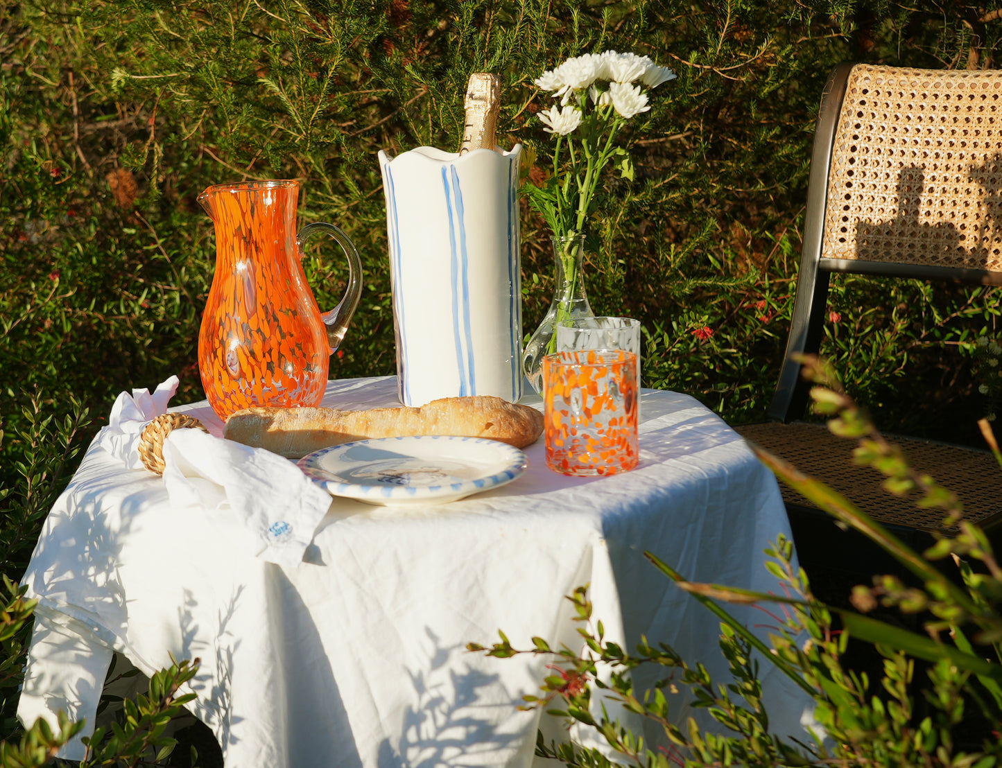 Murano Jug - Arancio