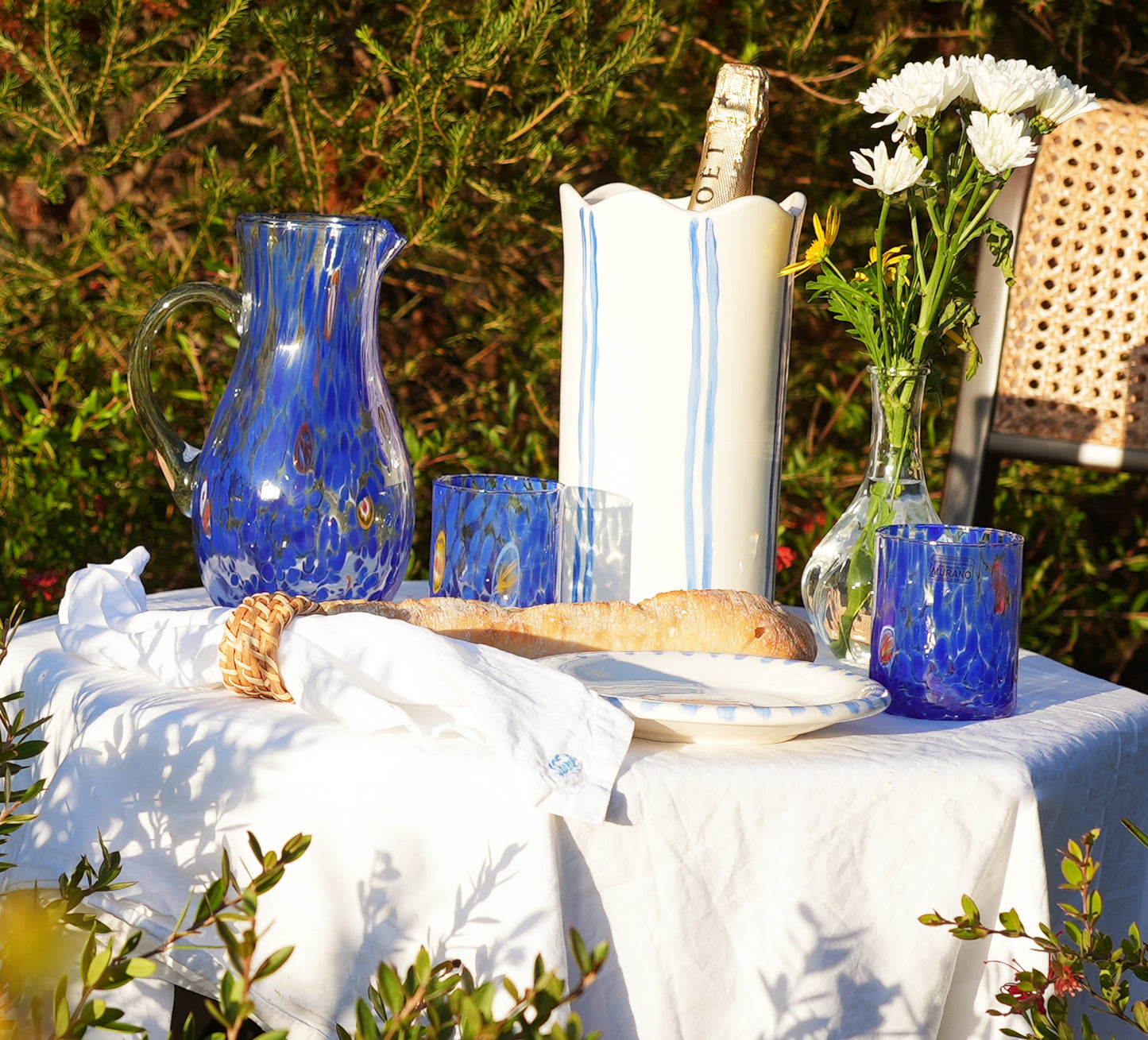 Murano Tumblers - Azzurro
