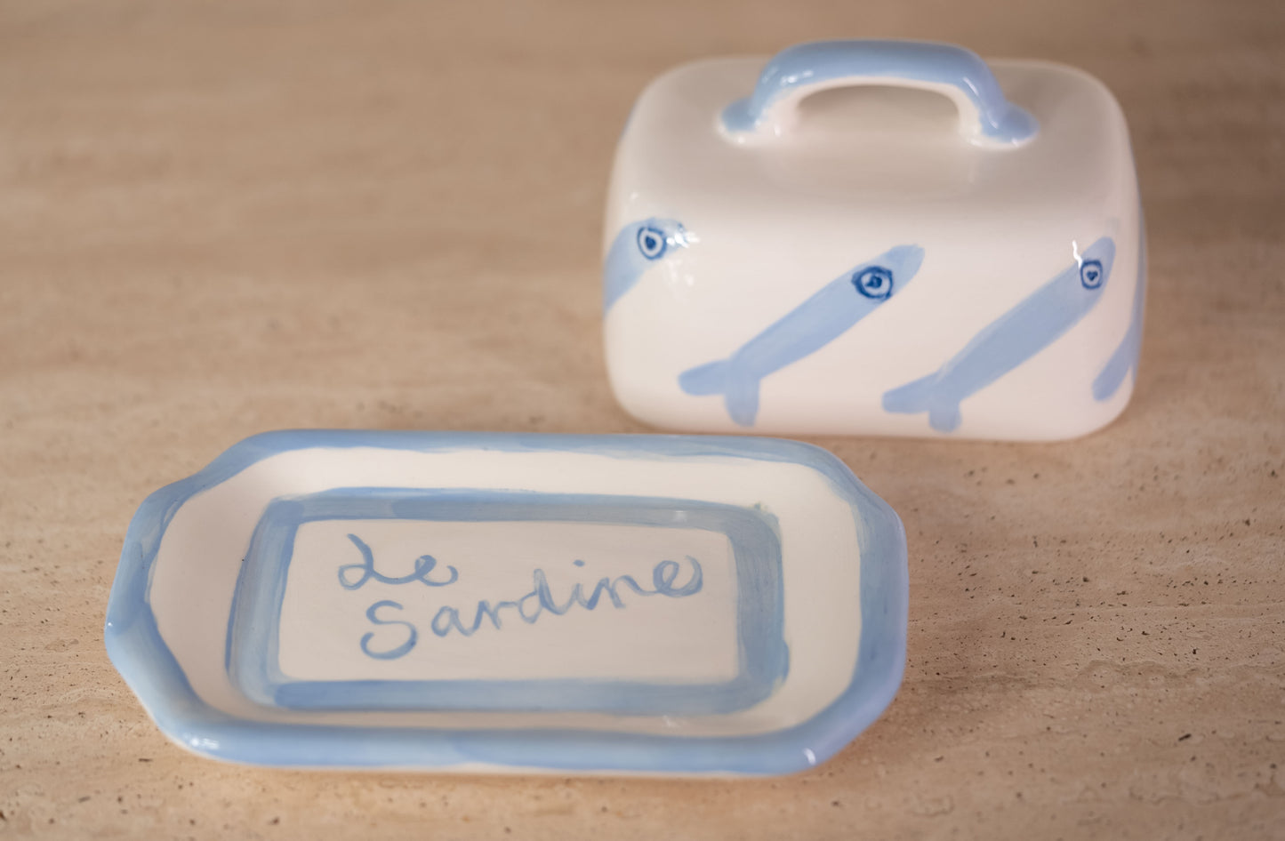 Le Sardine Butter Dish